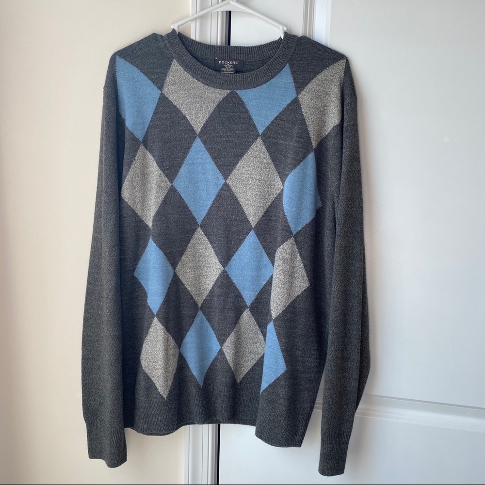 Men’s Argyle Sweater